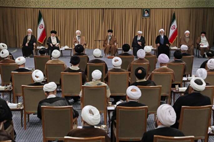 Members of the Assembly of Experts met with Leader of the Islamic Revolution Ayatollah Seyed Ali Khamenei on Thursday, November 7, 2024