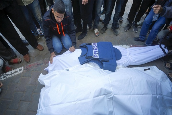 The Israeli regime is behind the deaths of one-third of journalists killed in 2024