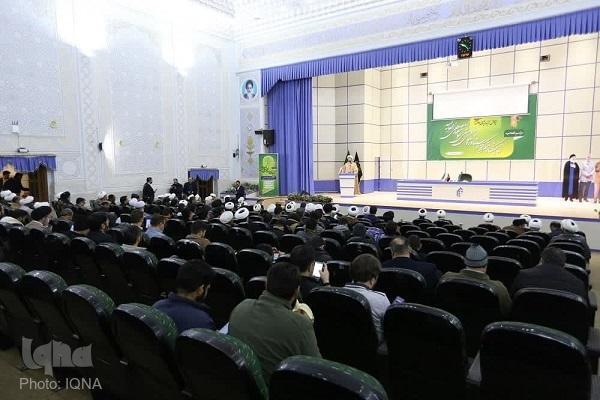 Opening ceremony of an exhibition about the achievements of Al-Mustafa International University. (Qom, December 14, 2024)