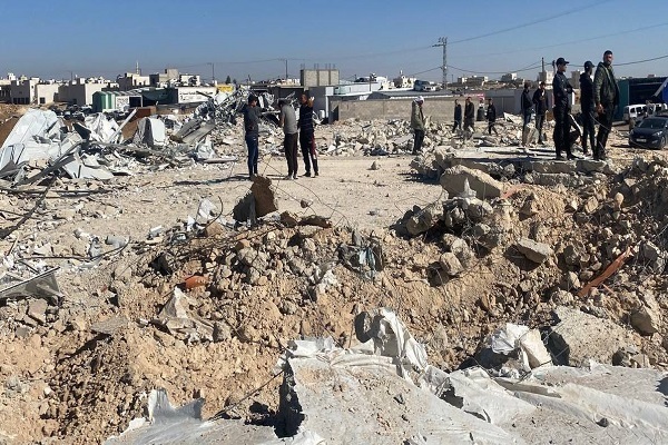 Israeli demolition of Palestinian buildings in West Bank