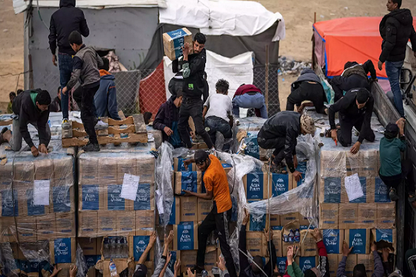 UN aid for the Gaza Strip