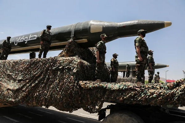 A Yemeni missile