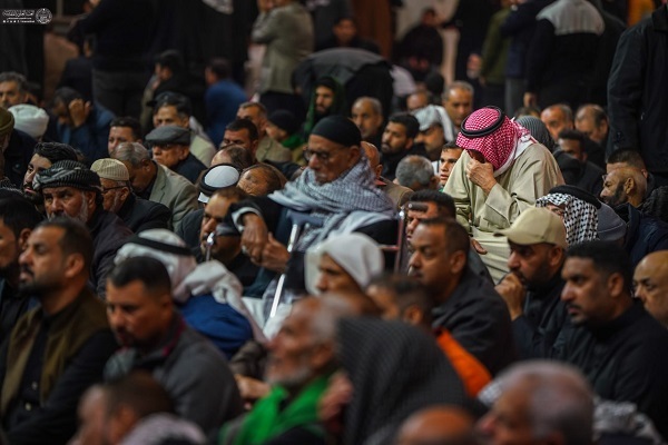 Imam Ali Mausoleum Hosting Mourners on Hazrat Zahra Martyrdom Anniversary