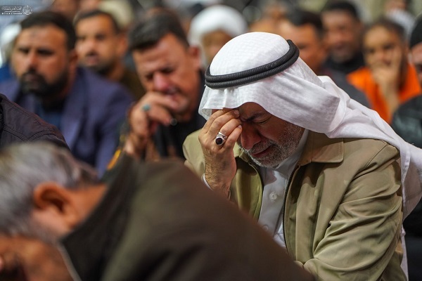 Imam Ali Mausoleum Hosting Mourners on Hazrat Zahra Martyrdom Anniversary