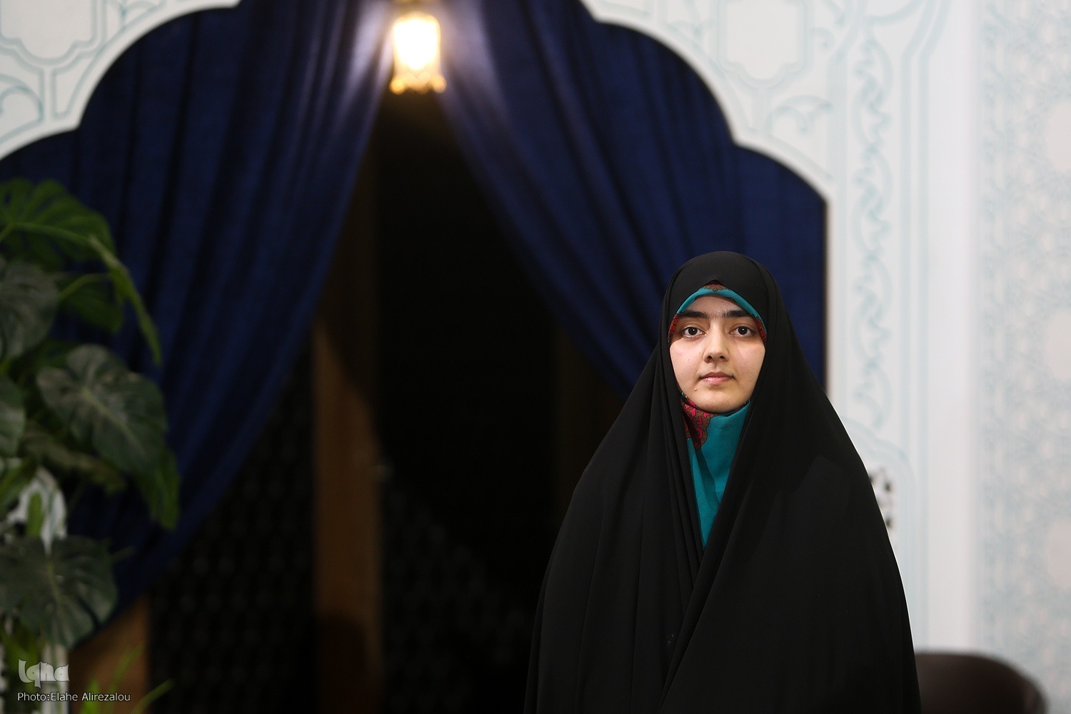 Iranian Quran memorizer Haniyeh Barkhordari
