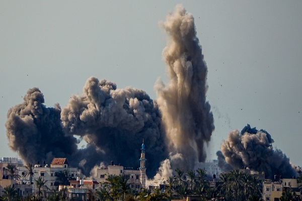 Israeli airstrikes on Rafah in southern Gaza