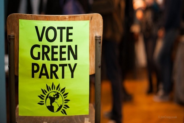 Promotion of vote for Green Party