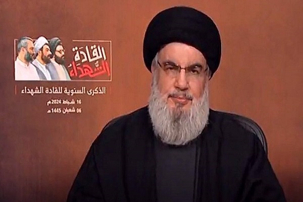 Hezbollah Secretary General Sayed Hassan Nasrallah