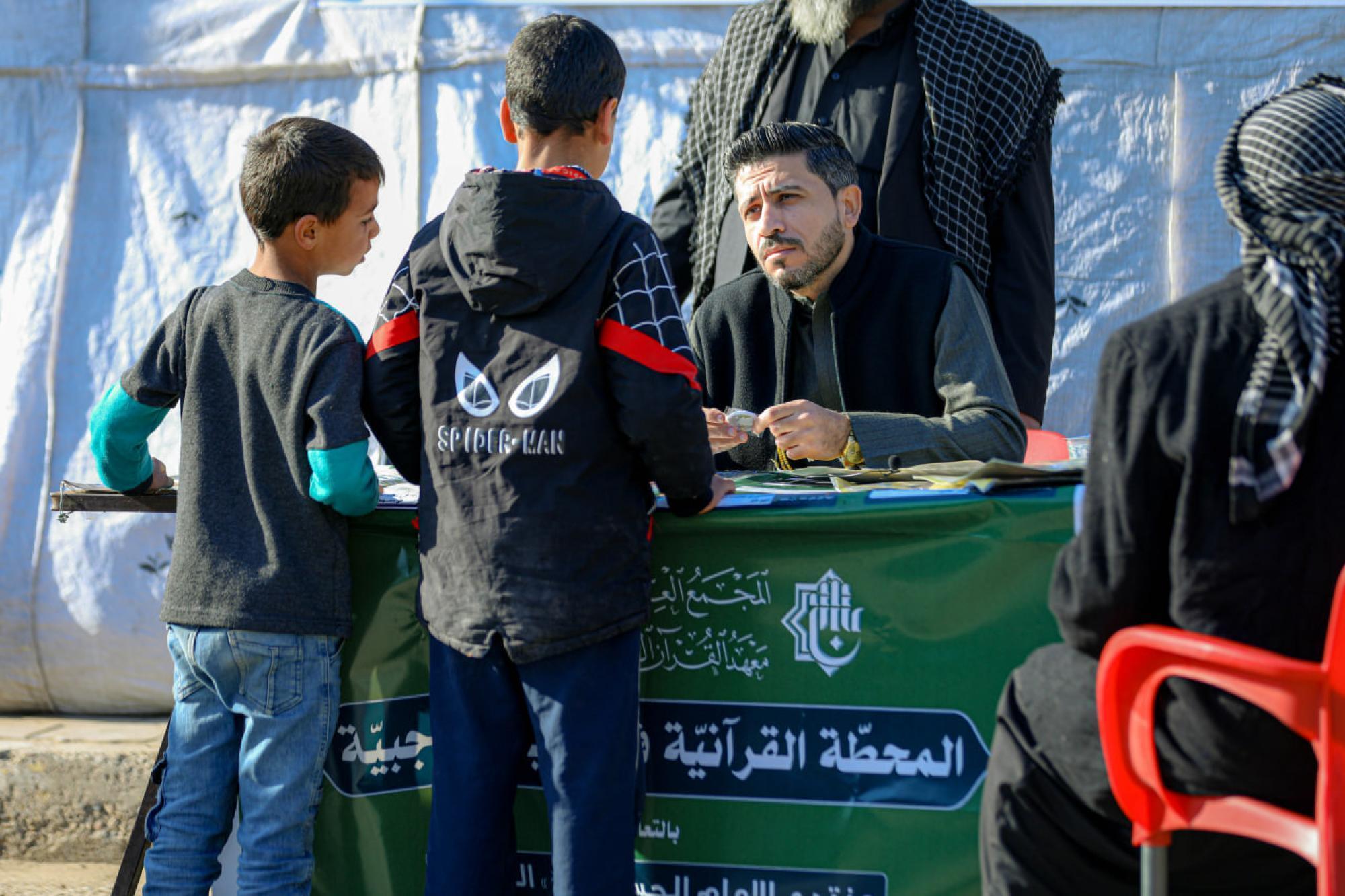 Quranic Stations Greet Pilgrims of Imam Kadhim (AS) in Iraq