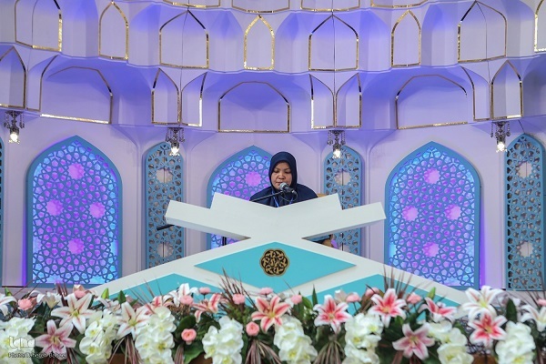 Thai representative in the women’s section of Iran’s 40th International Quran Competition