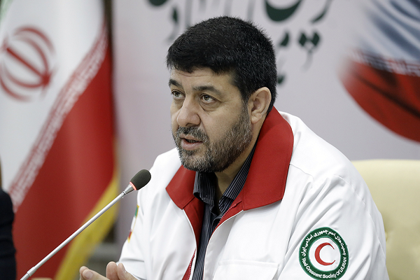 Pir Hossein Kolivand, head of the Iranian Red Crescent Society