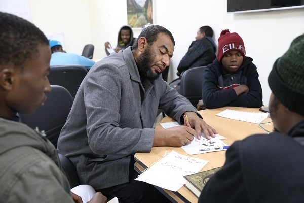 Nigerian Memorizers Taking Quranic Course at Al-Azhar School  