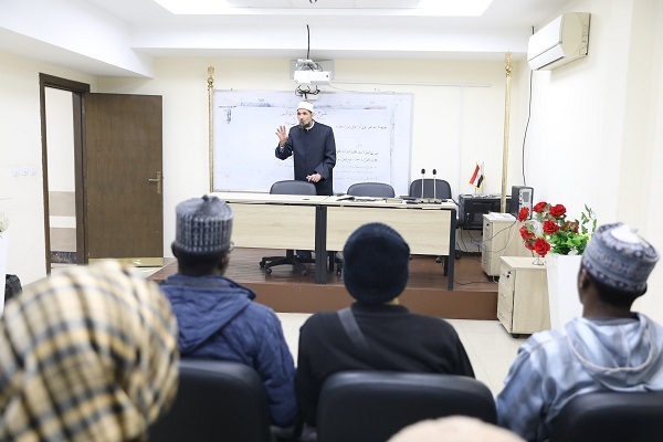 Nigerian Memorizers Taking Quranic Course at Al-Azhar School  