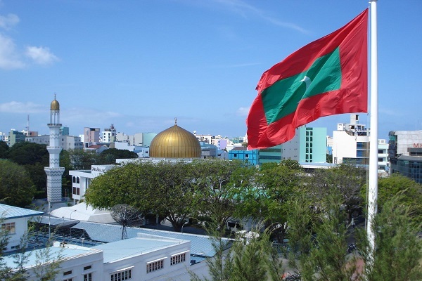 A mosque in Maldives