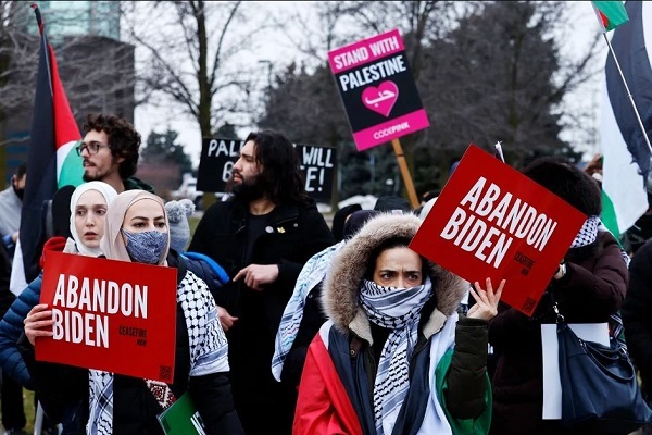 Pro-Palestine rally in Michigan