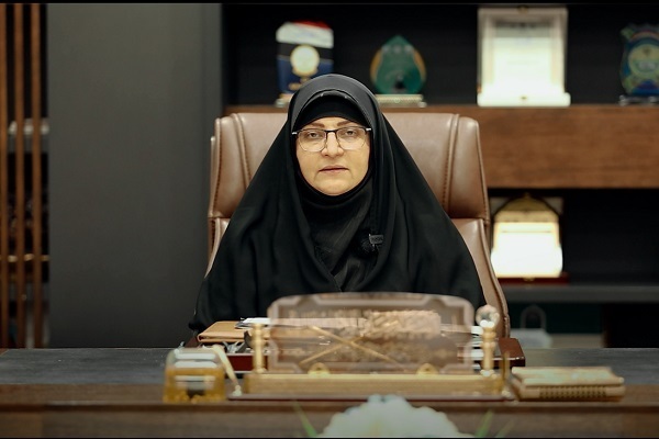 Zaynab al-Malla al-Sultani, president of Al-Zahra (SA) University in Karbala