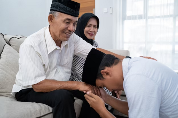 The Holy Quran commands us to respect our parents