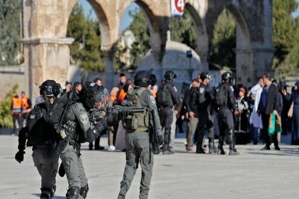 The Israeli regime's forces