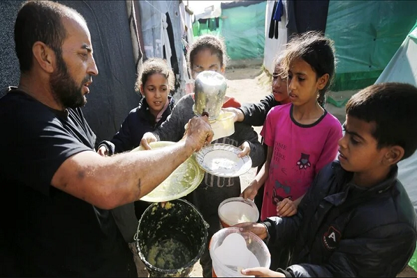 Famine is imminent in northern Gaza and that almost all the population is now experiencing extreme hunger