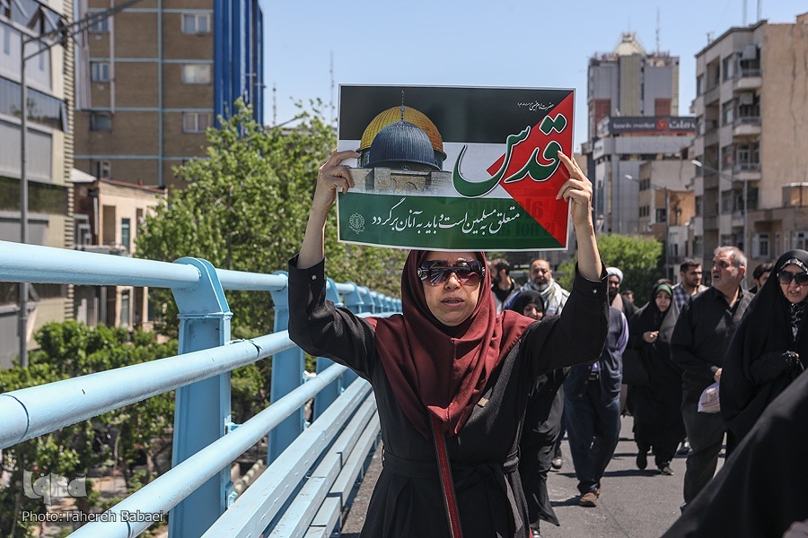 International Quds Day rally in Tehran in 2023