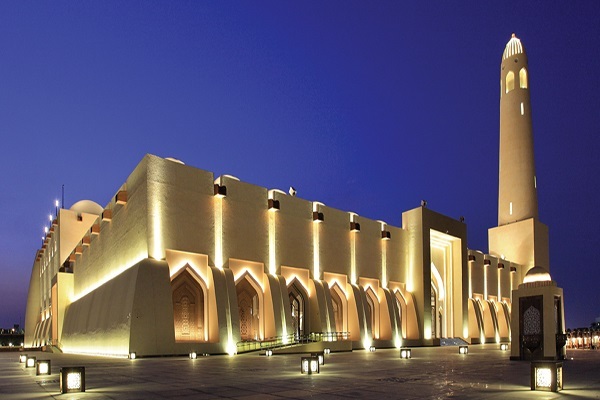 A mosque in Qatar