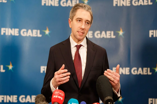 Leader of Ireland’s Fine Gael party Simon Harris