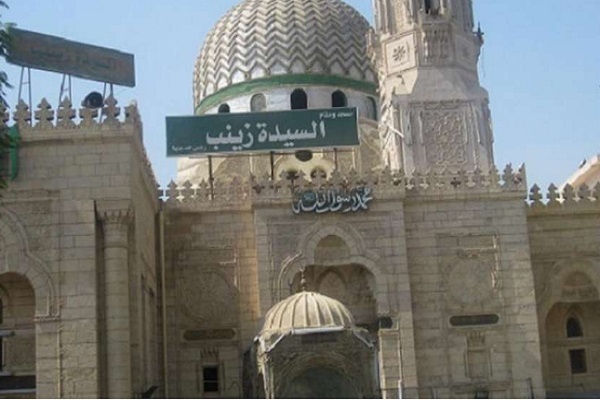 Sayyida Zaynab Mosque in Egypt’s capital of Cairo