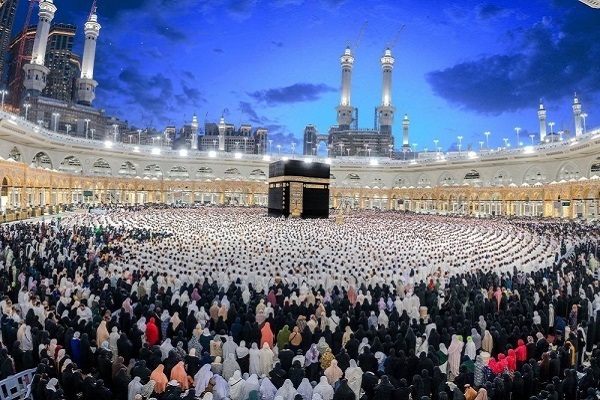 Hajj pilgrims in Mecca