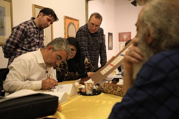 100 Calligraphers Write Surah Al-Fil in Protest at Israeli Genocide in Gaza