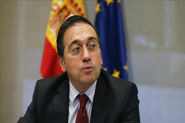 Spanish foreign Minister Jose Manuel Albares