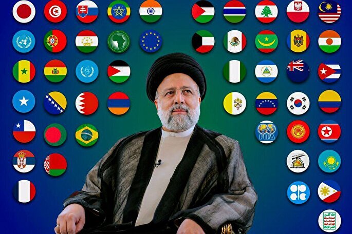 Senior Officials from Various Countries Attend Ceremony to Pay Respect to Martyr Raisi