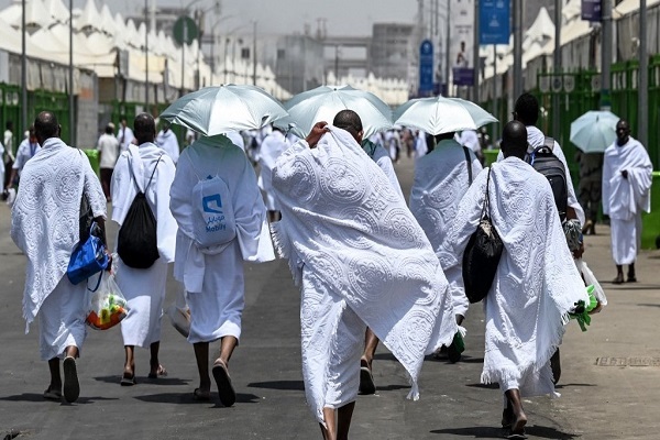 Hajj pilgrims in Mecca