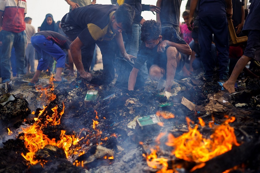 Israeli massacre in Rafah