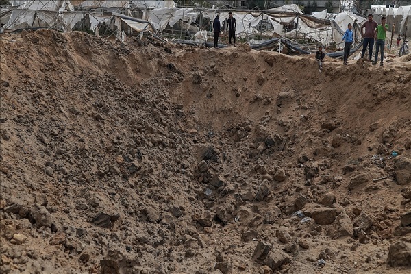 Destruction resulting from Israeli attacks on Gaza
