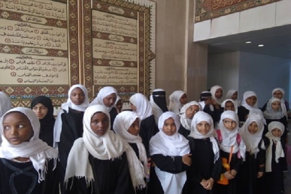 A Quranic class in Sudan