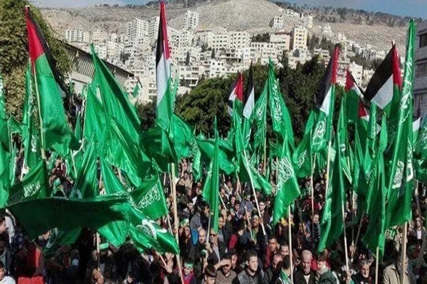 Supporters of Hamas in Gaza