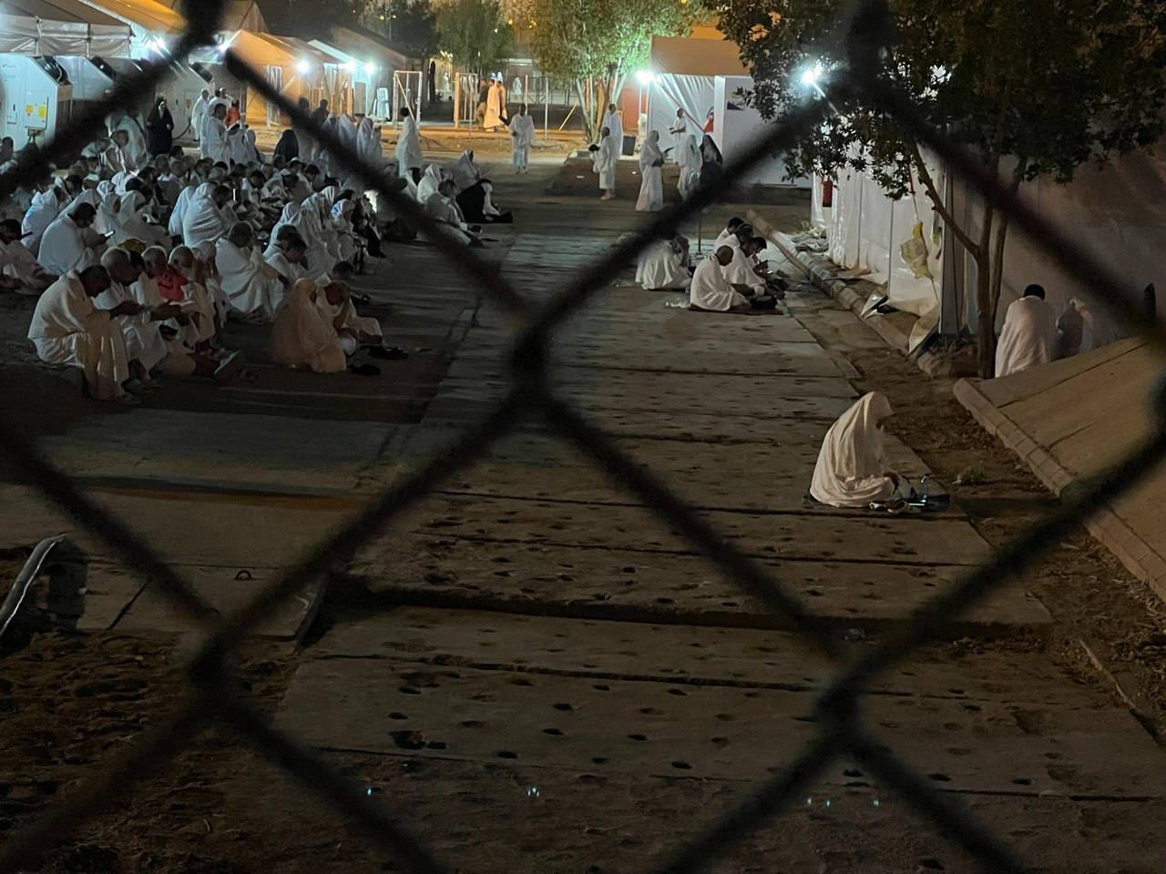 Iranian Hajj Pilgrims in Arafah