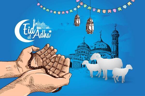 Eid al-Adha is celebrated on the tenth day of the lunar Hijri month of Dhual Hajjah.