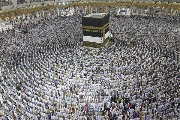 Hajj pilgrims in Mecca