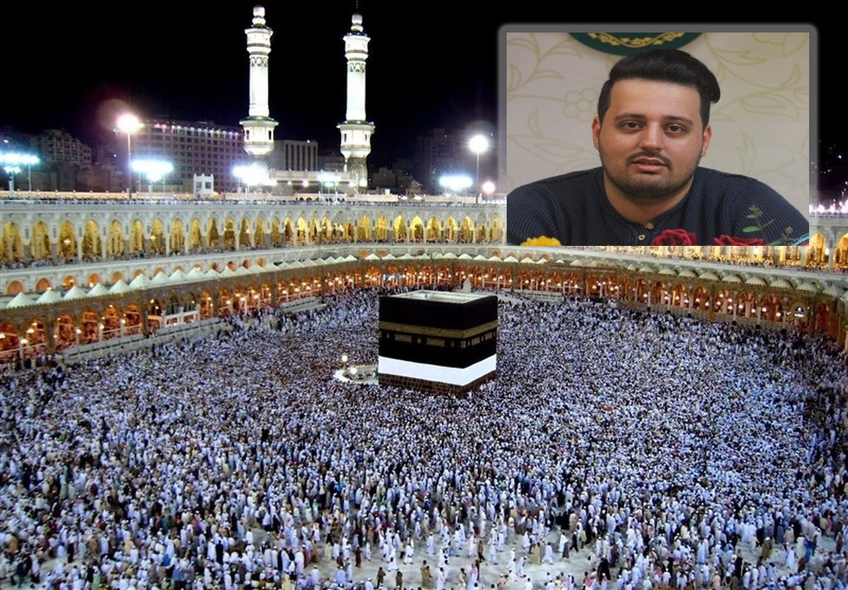Seyed Parsa Angoshtan is a member of Iran’s Hajj Quranic convoy