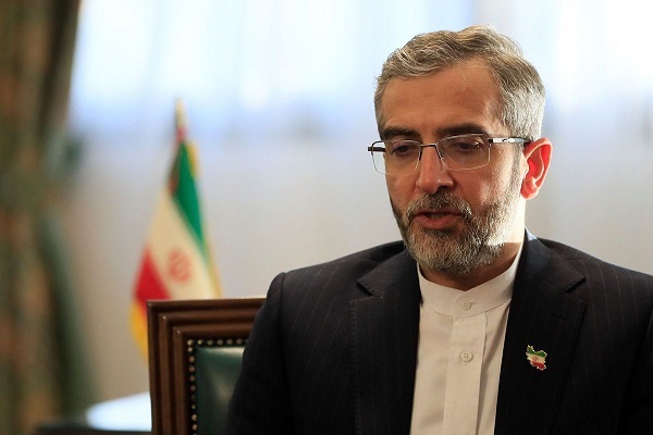 Caretaker foreign minister of Iran Ali Bagheri