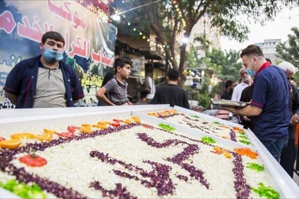 A Moukeb serving Arbaeen pilgrims