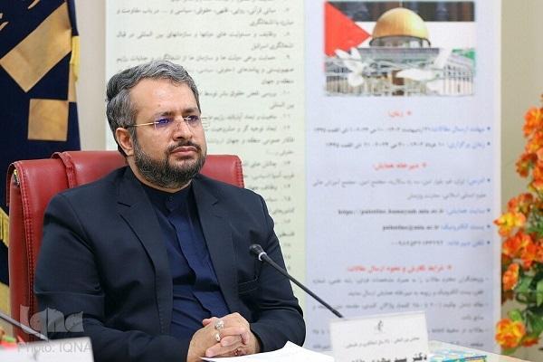 Seyed Mehdi Taheri, secretary of an international conference on “75 Years of Occupation in Palestine”