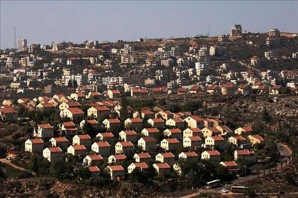 An illegal Israeli settlement in the West Bank