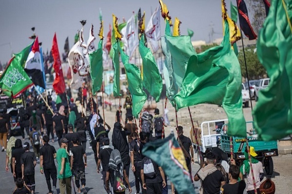 The annual Arbaeen march in Iraq