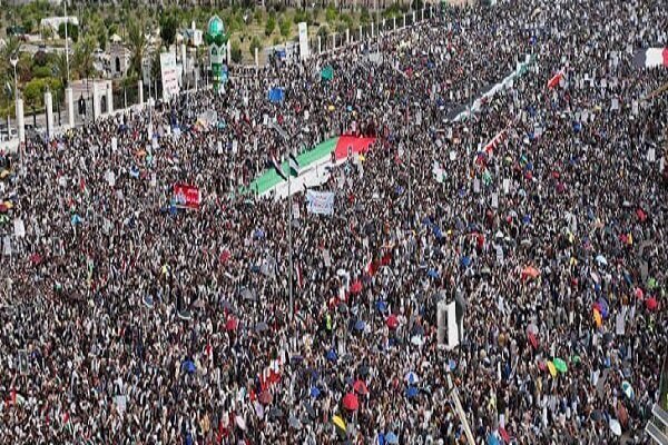 Hundreds of thousands of Yemenis held a rally in Sa’ada on Friday, June 7, 2024,  to reiterate their backing for the people of Gaza.