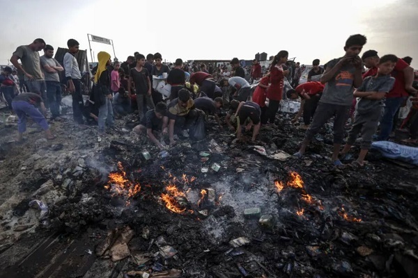Israel carried out massive strikes on the Nuseirat refugee camp in Gaza on Saturday, June 8, 2024, killing more than 210 Palestinians.