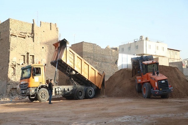 Imam Hussein Holy Shrine Being Prepared for Rakdha Tuwairaj Ritual