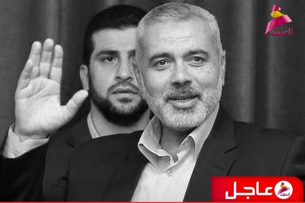 Ismail Haniyeh, the head of the political bureau of the Palestinian Hamas resistance movement