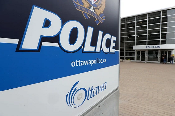 Police in Ottawa, Canada